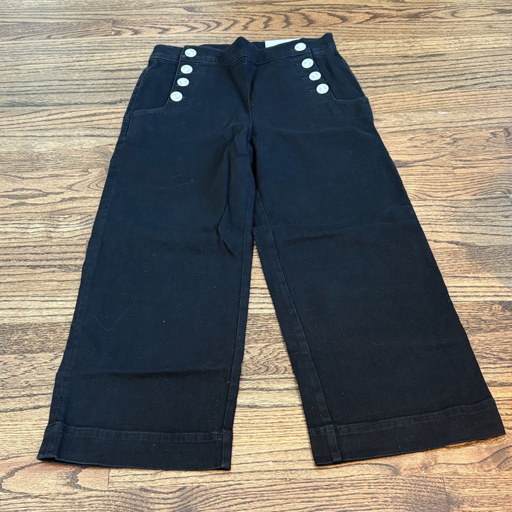 Loft high waist wide leg sailor jeans